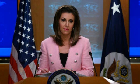 US State Department spokesperson Morgan Ortagus 