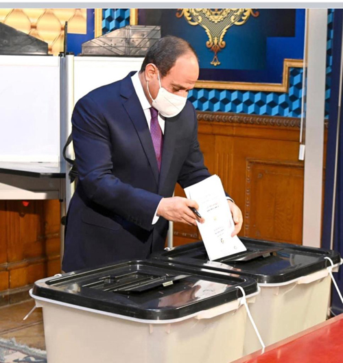 Egyptian president Abdel Fattah el-Sisi