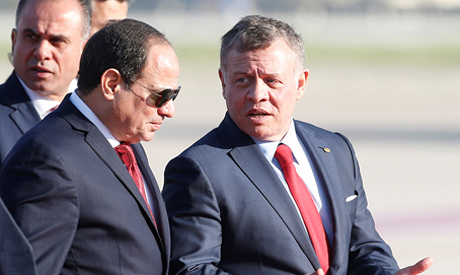 King Abdullah II, President Sisi