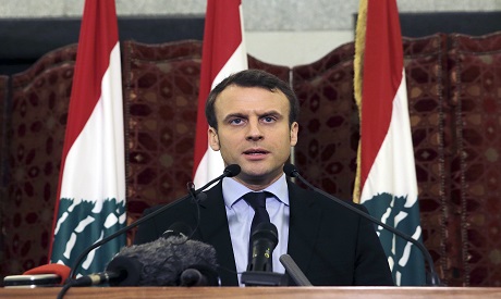 Macron in Beirut 