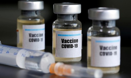 COVID-19 vaccine illustration