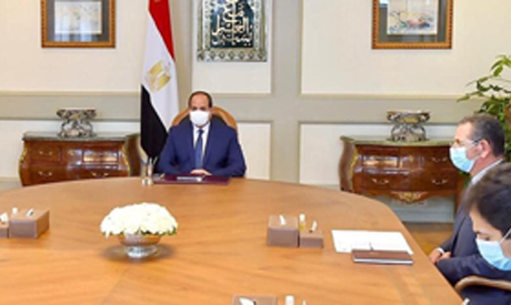 President Al-Sisi in meeting with Sobhi