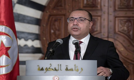 Tunisian Prime Minister Hichem Mechichi. AFP	