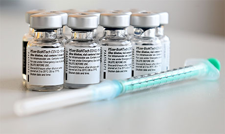 Pfizer-BioNTech COVID-19 vaccine . Reuters