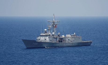 Turkish Navy frigate TCG Gemlik (F-492)