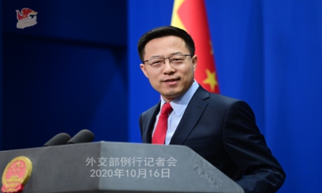 Foreign Ministry Spokesperson Zhao Lijian