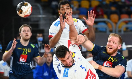 Sweden v France handball