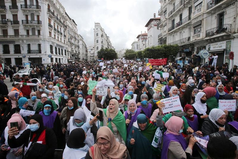 Demonstration in Algeria 