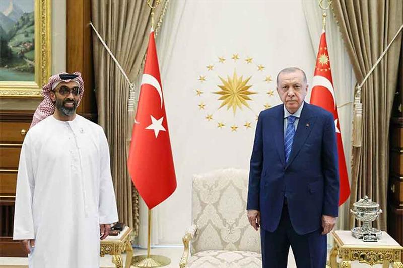 Erdogan, Tahnoun bin Zayed Al Nahyan