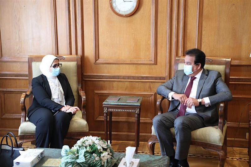 Egypt s Minister of Health Hala Zayed