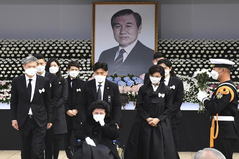  The funeral of deceased former South Korean President Roh Tae-woo
