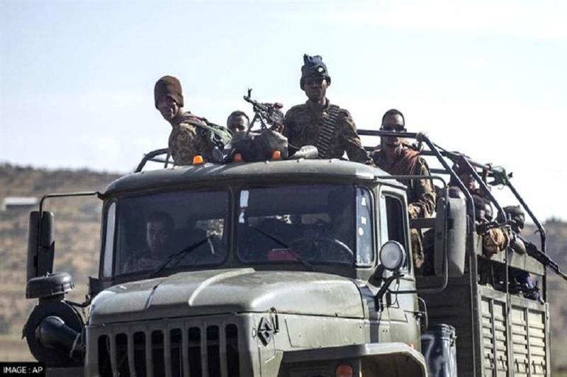 Armed tigray forces in Dessie