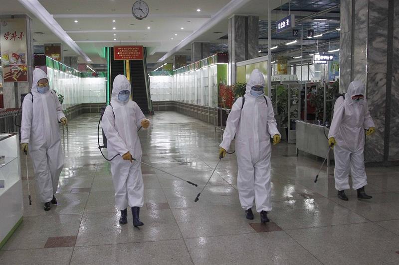 Virus outbreak in North Korea
