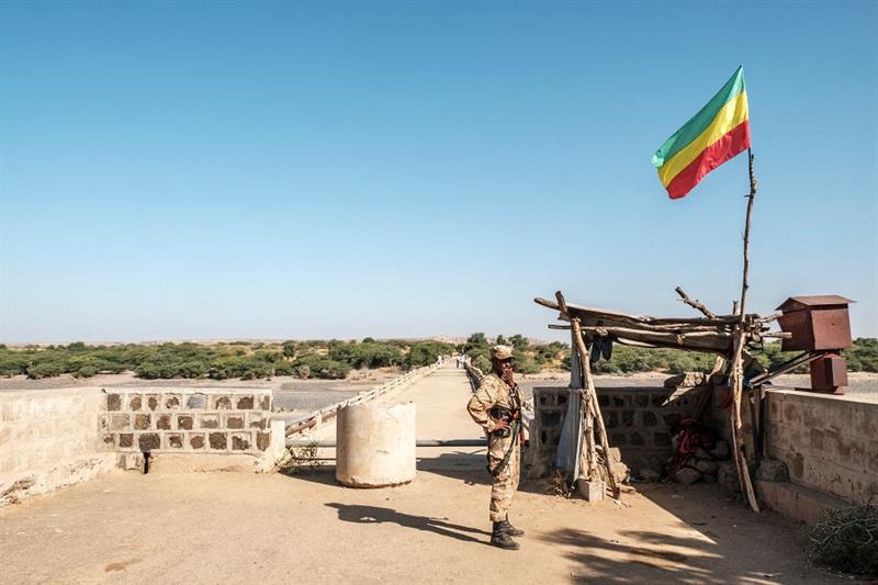 Eritrean Ethiopian border 