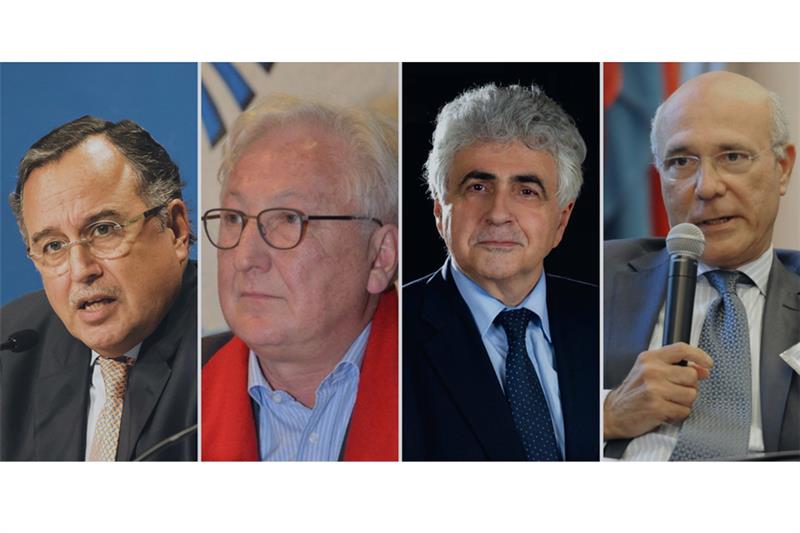 (L-r) Nabil Fahmy, Samir Aita, Nassif Hitti and Ramzy Ezz Eldin