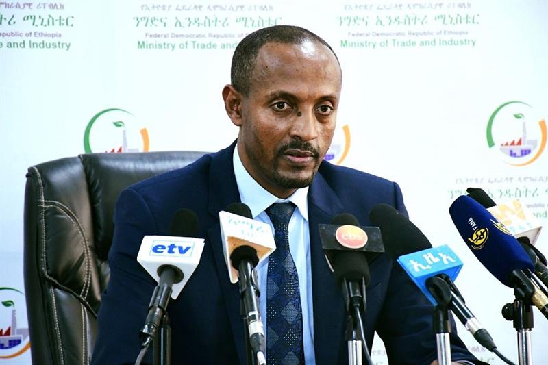 Melaku Alebel, Ethiopian Minister of Trade and Indus