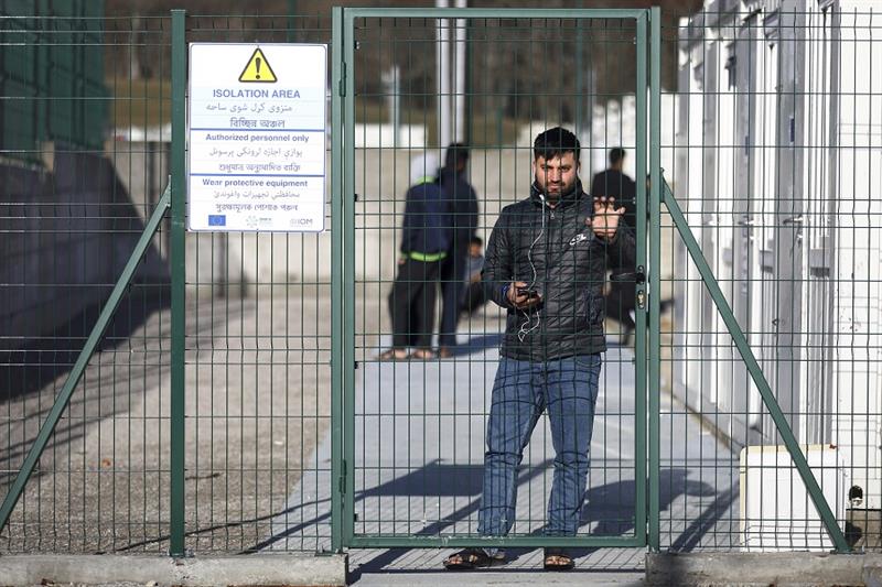 Bosnia migrant camp