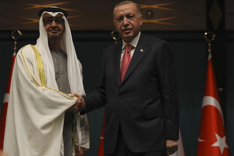 Erdogan,Sheikh Mohammed bin Zayed