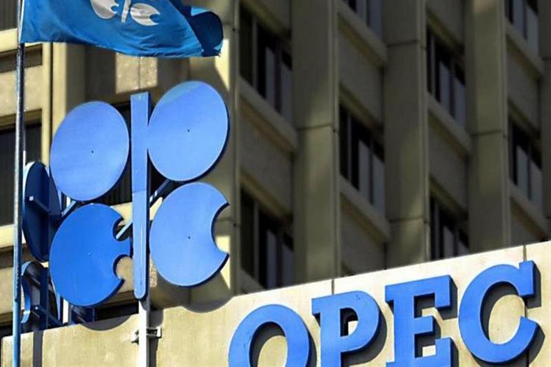 Logo of the Organization of the Petroleoum Exporting Countries (OPEC). AFP