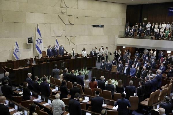 Israeli lawmakers in knesset