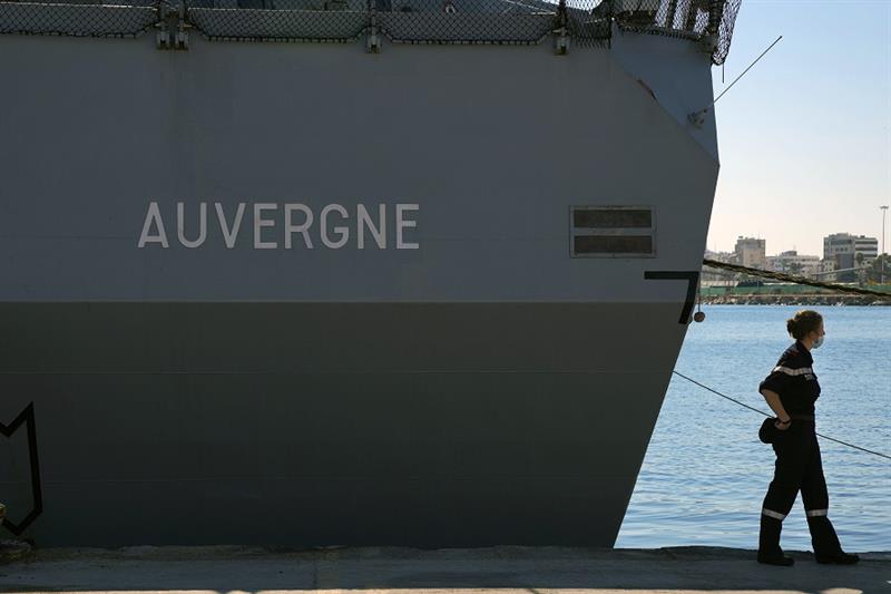 French frigate Auvergne