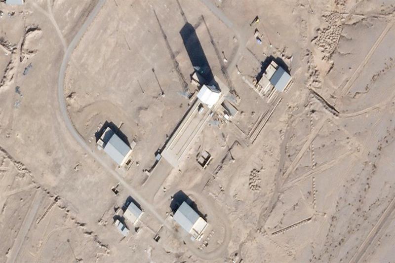 Satellite photos  of the Imam Khomeini Spaceport