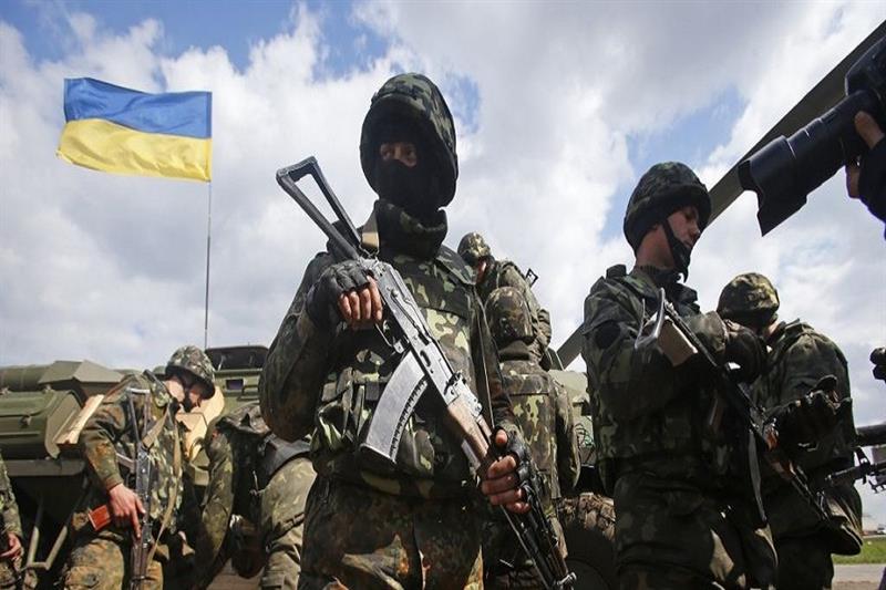Ukrainian Army troops