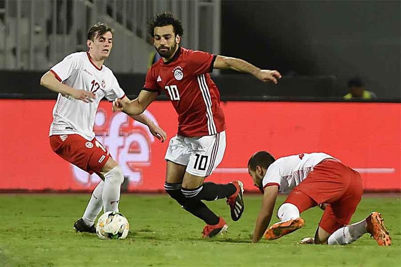 Egypt s forward Mohamed Salah 