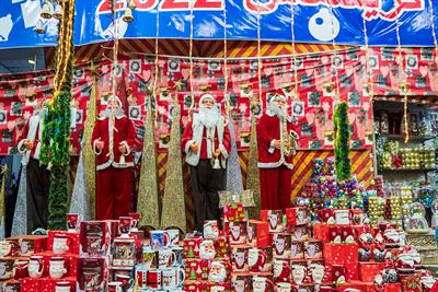Lights and joy all around: It's Christmas time in Shubra