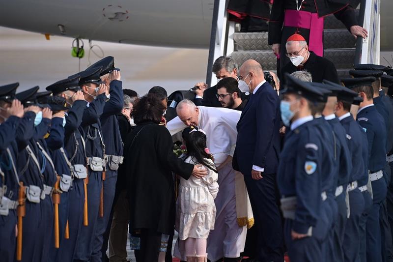 The Pope visit to Greece