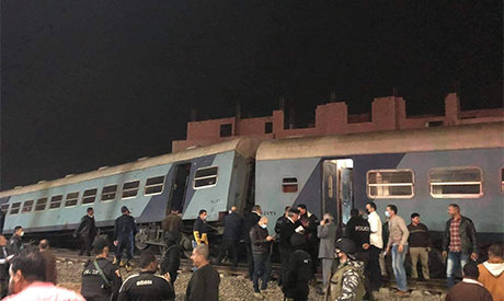 Cairo-Mansoura train accident