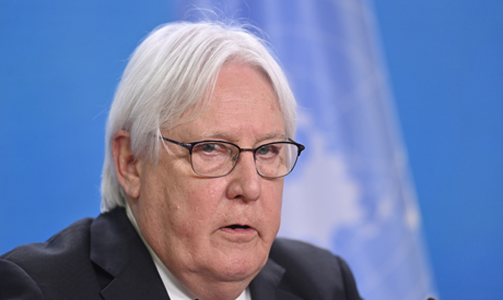 UN envoy for Yemen, Martin Griffiths