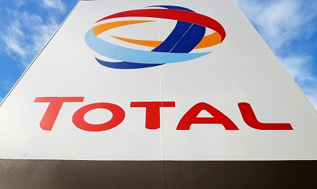 The logo of French oil giant Total. REUTERS