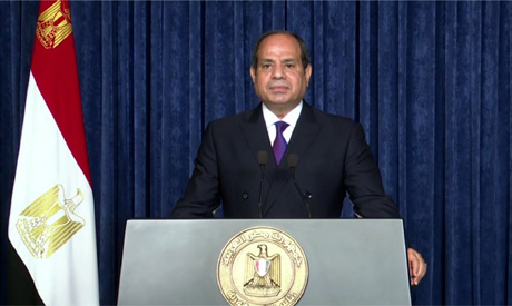 Egyptian President Abdel-Fattah El-Sisi	