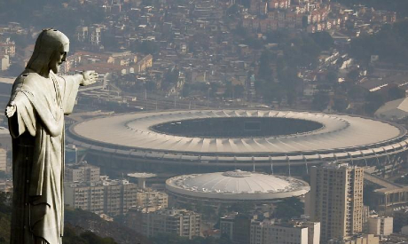 the Maracana stadium