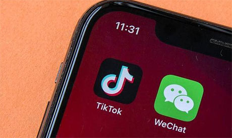 TikTok  and WeChat 