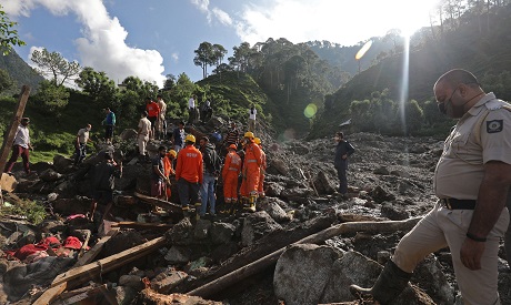 India landslide