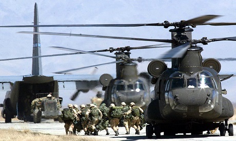 US troops in Afghanistan 