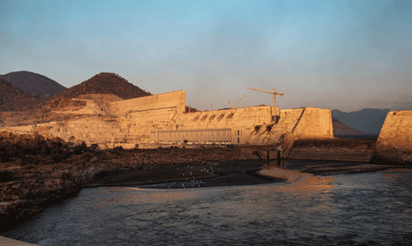 File Photo: the Grand Ethiopian Renaissance Dam. REUTERS