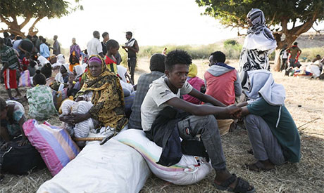Ethiopian refugees
