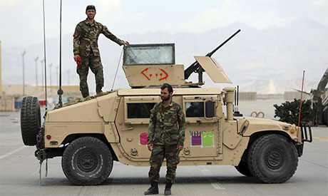 Afghan army soldiers