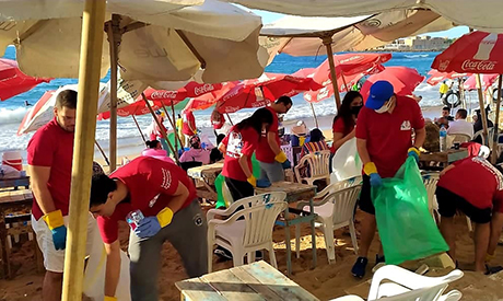  Egypt marks World Beach Cleanup