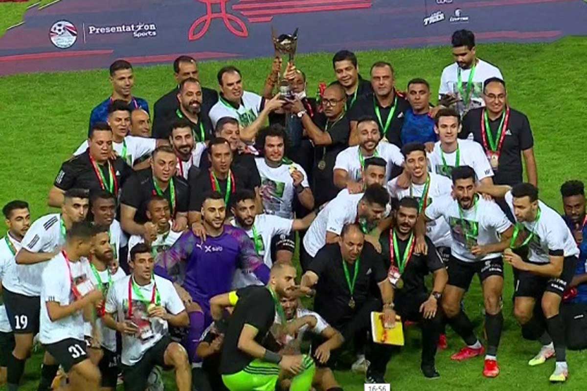 PHOTO GALLERY: T. El Geish stun Ahly to win Egyptian Super Cup
