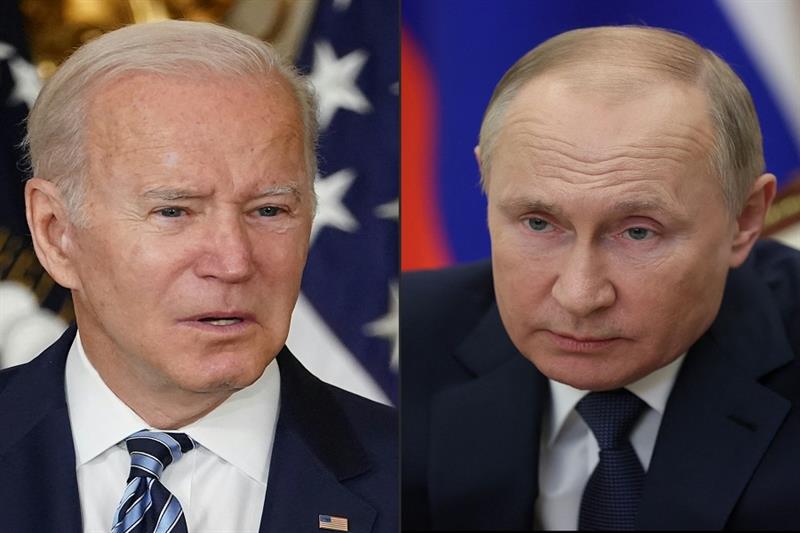 Putin and Biden 