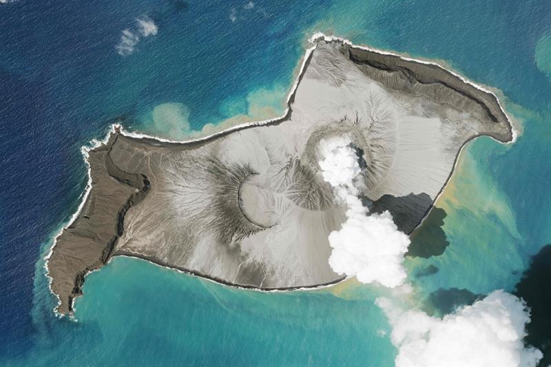 Tonga Volcano Eruption 
