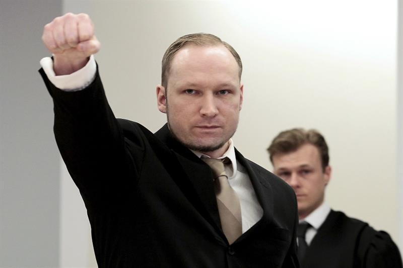 The far right terrorist Anders Behring Breivik, Norway 