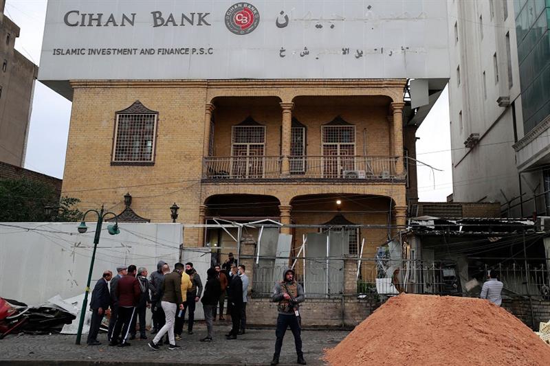 Kurdish Cihan Bank explosion