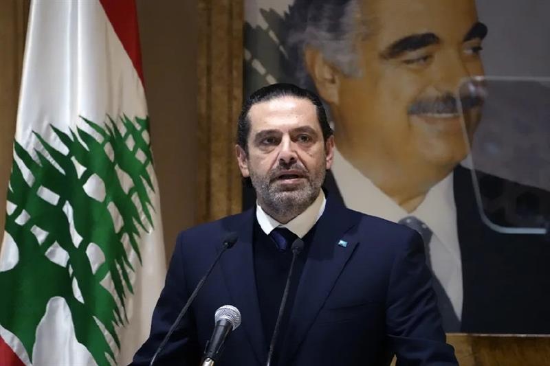 Former Lebanese Prime Minister Saad al- Hariri 