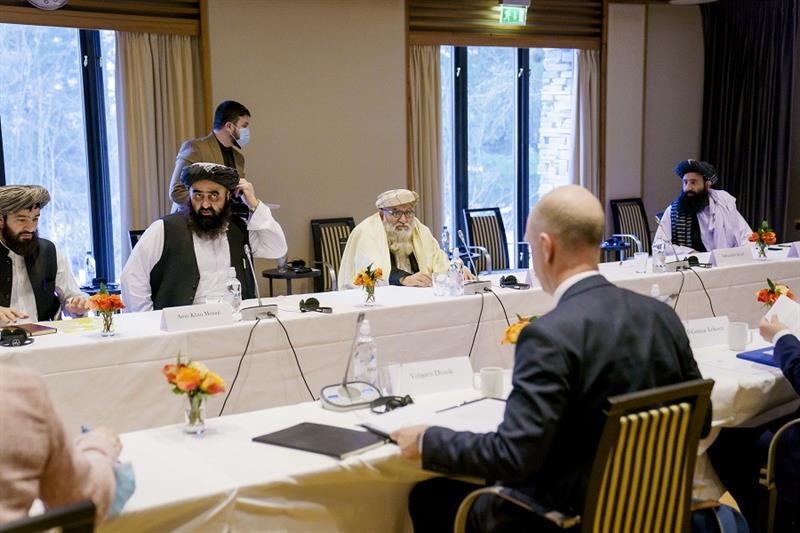 Taliban representatives in Oslo 