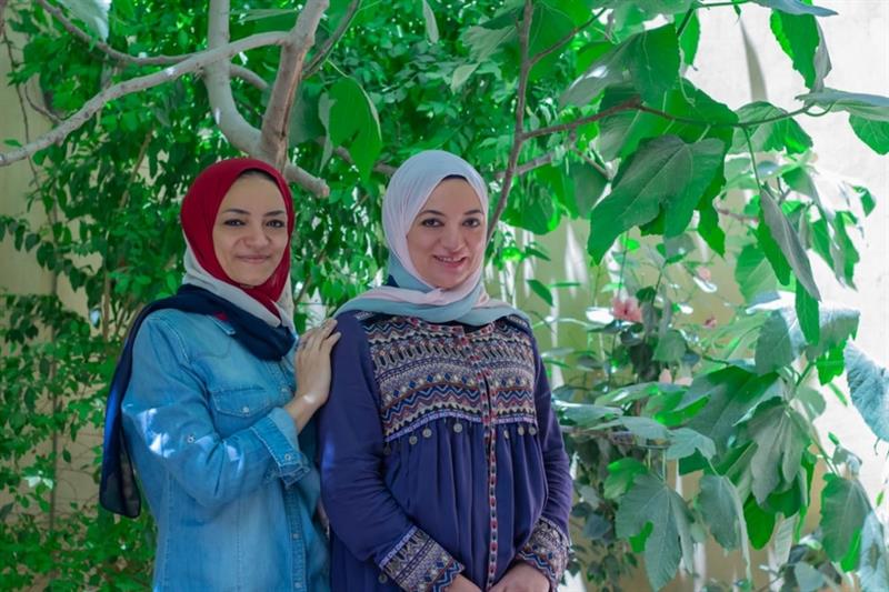 El-Husseini sisters founders of Gowa El 7alla